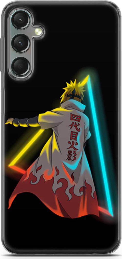 Samsung Galaxy A24 4G uyumlu Anime 32 Telefon Kabı Minato Neon Naruto
