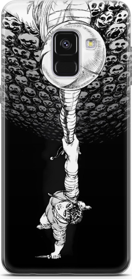 Samsung Galaxy A8 Plus 2018 uyumlu Anime 26 Koruyucu Kılıf Berserk Eclipse