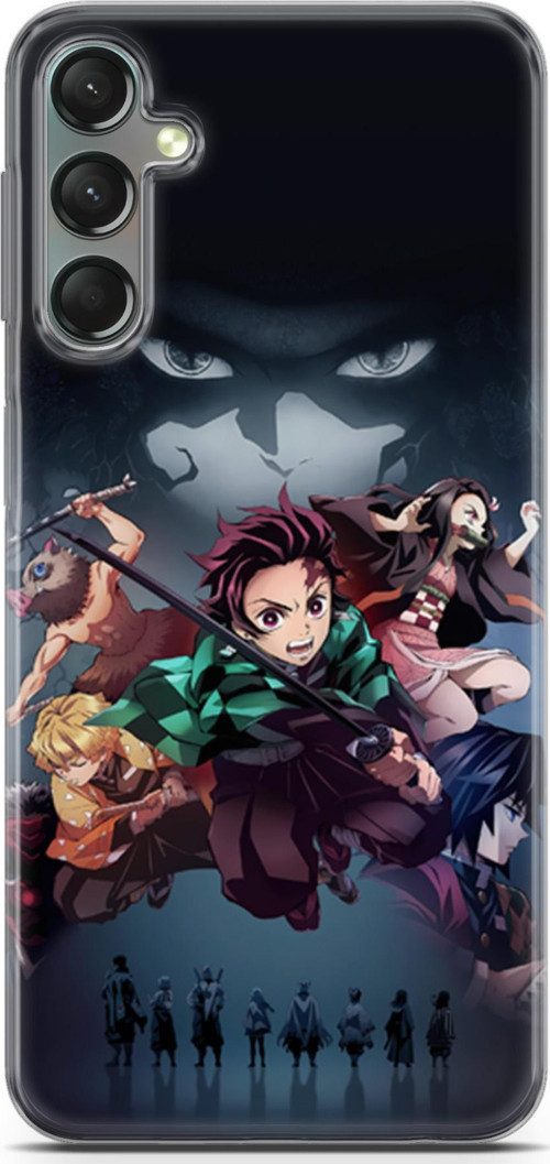 Samsung Galaxy A24 4G uyumlu Anime 6 Renkli Tasarım Demon Slayer II