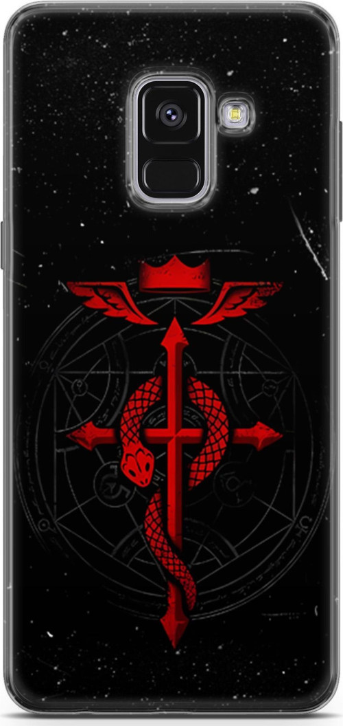 Samsung Galaxy A8 Plus 2018 uyumlu Anime 37 Kab Fullmetal Alchemist Brotherhood