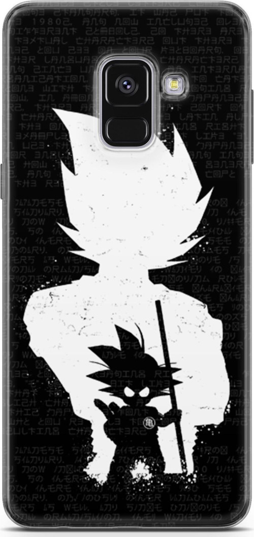 Samsung Galaxy A8 Plus 2018 uyumlu Anime 39 Soft Silikon Dragon Ball Z Son Goku