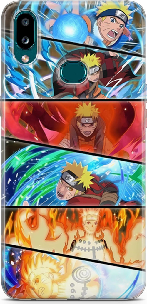 Samsung Galaxy A10s için Anime 18 HD Desenli Naturo Anime