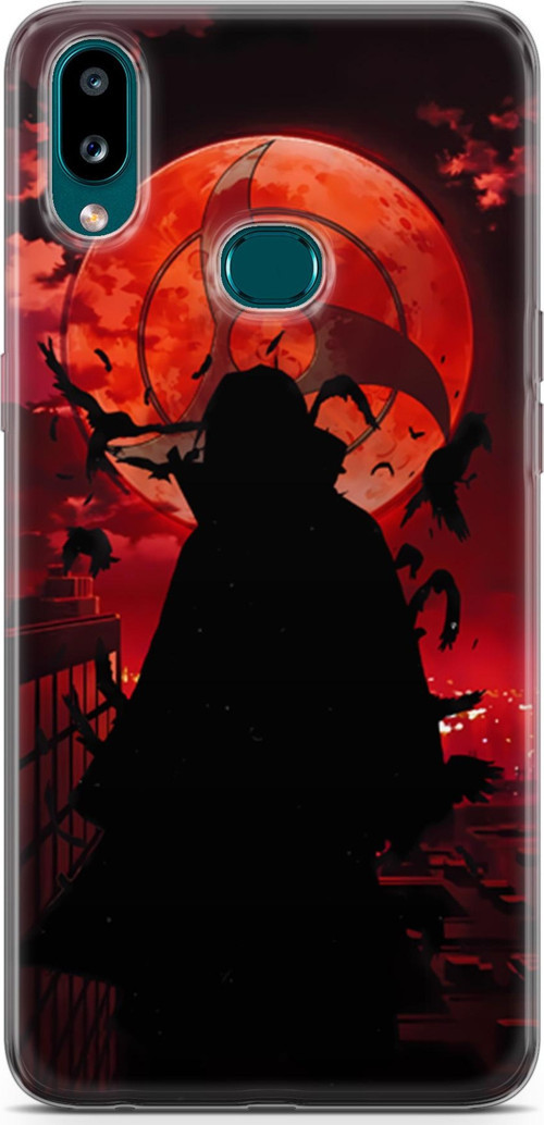 Samsung Galaxy A10s için Anime 27 Telefon Kılıfı Naruto itachi Uchiha