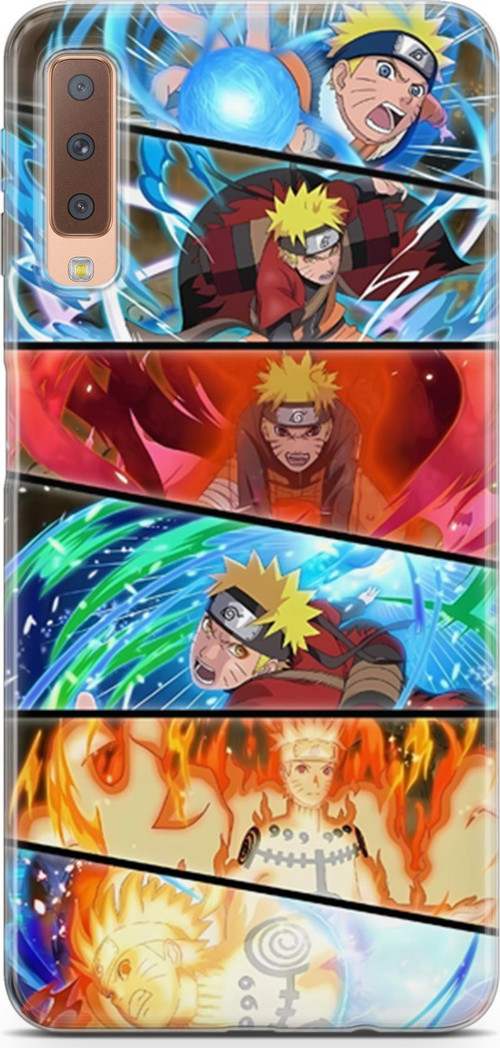 Samsung Galaxy A7 2018 uyumlu Anime 18 HD Koruma Naturo Anime