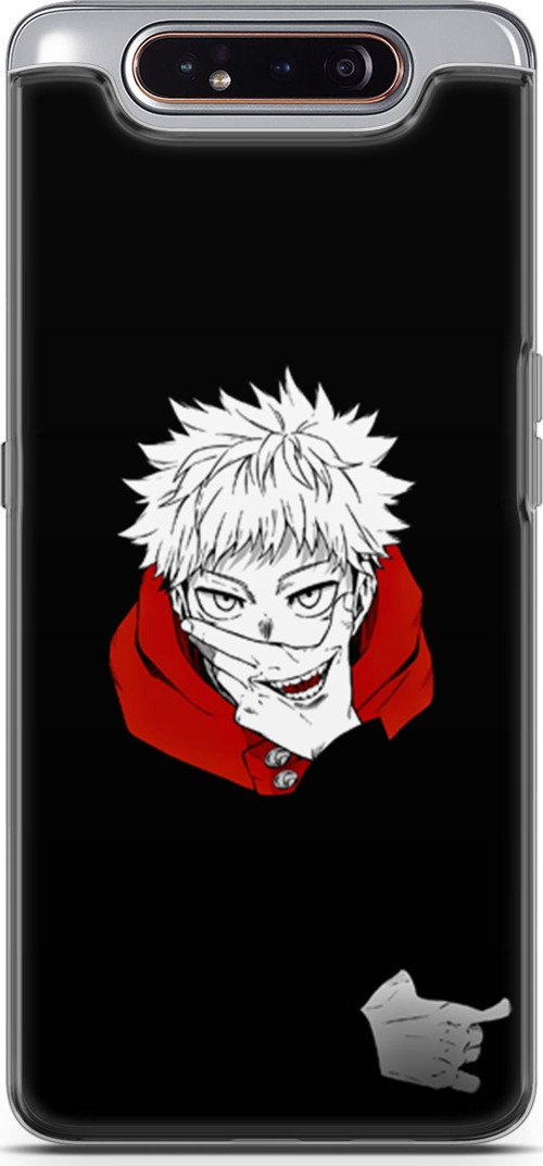 Samsung Galaxy A80 için Anime 35 Soft Silikon itadori Jujutsu
