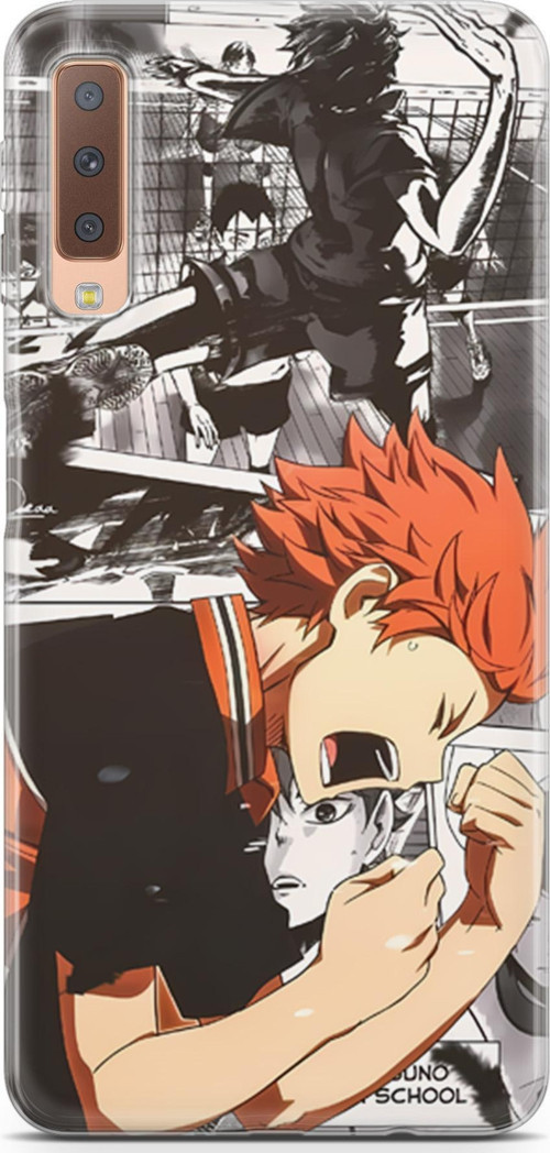 Samsung Galaxy A7 2018 uyumlu Anime 20 Koruyucu Haikyuu Hinata