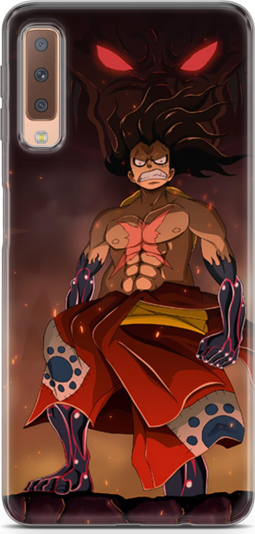 Samsung Galaxy A7 2018 uyumlu Anime 21 HQ Baskı One Piece Luffy I