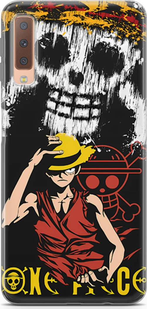 Samsung Galaxy A7 2018 uyumlu Anime 24 HD Desenli One Piece Luffy II
