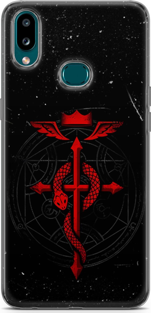 Samsung Galaxy A10s için Anime 37 HD UV Baskı Fullmetal Alchemist Brotherhood