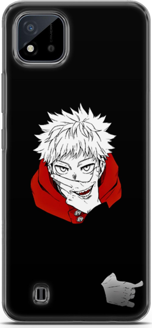 Realme C11 2021 için Anime 35 Parlak Baskılı itadori Jujutsu