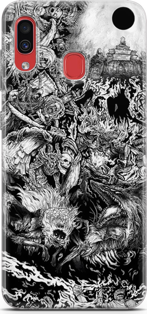 Samsung Galaxy A30 uyumlu Anime 7 Koruma Berserk Dark Souls