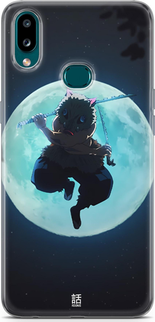 Samsung Galaxy A10s uyumlu Anime 28 Parlak Baskılı Demon Slayer inosuke Hashibira