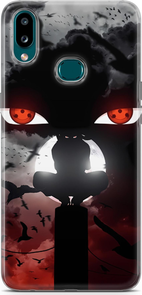 Samsung Galaxy A10s uyumlu Anime 33 Parlak Baskılı Uchiha Naruto itachi