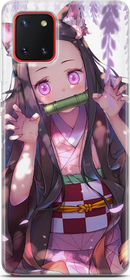 Samsung Galaxy A81 için Anime 14 HD Ultra Demon Slayer Nezuko