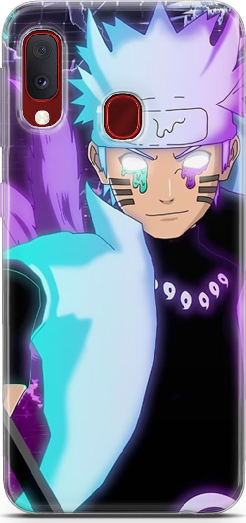 Samsung Galaxy A20e için Anime 17 Renkli Tasarım Naruto Uzumaki