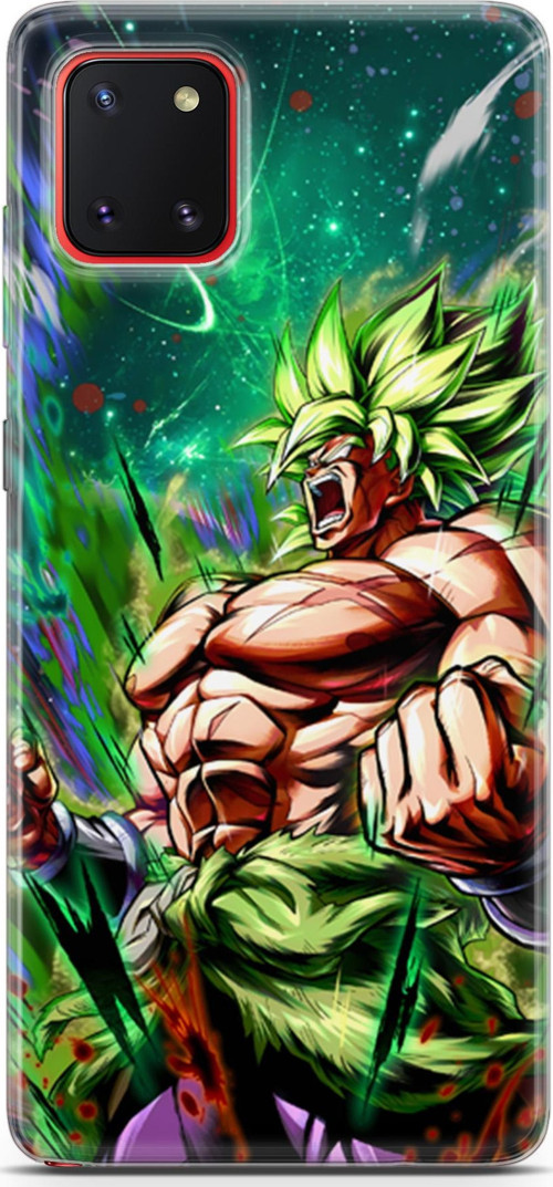 Samsung Galaxy A81 için Anime 3 UV Silikon Saiyan Rage Dragon Ball