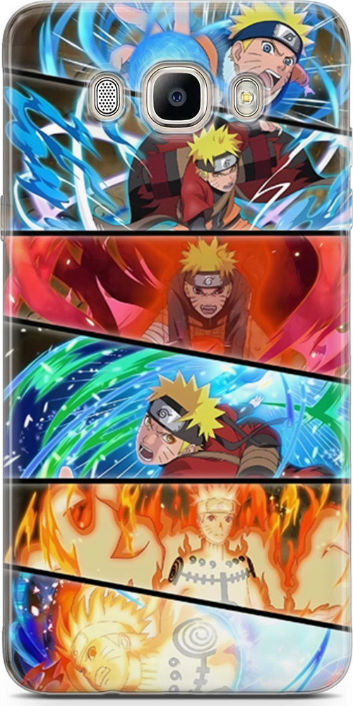 Samsung Galaxy J7 2016 için Anime 18 TPU Naturo Anime