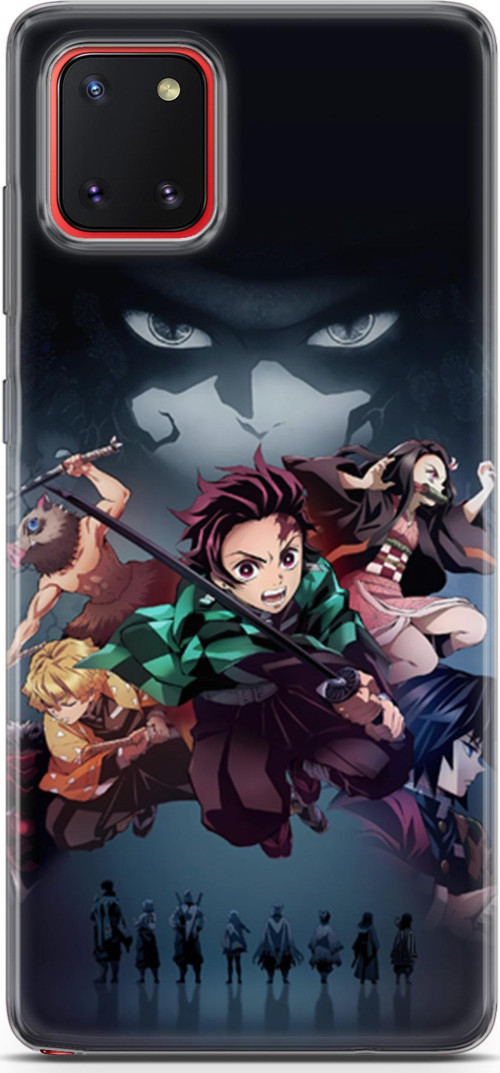 Samsung Galaxy A81 için Anime 6 Koruma Demon Slayer II