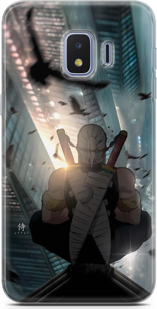 Samsung Galaxy J2 Core uyumlu Anime 16 Parlak Baskılı Demon Slayer Tengen