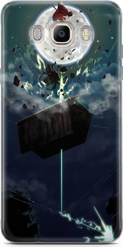 Samsung Galaxy J7 2016 için Anime 9 4K Kapak Demon Slayer Zenitsu