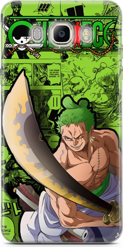 Samsung Galaxy J7 2016 uyumlu Anime 10 HD Desen One Piece Zoro