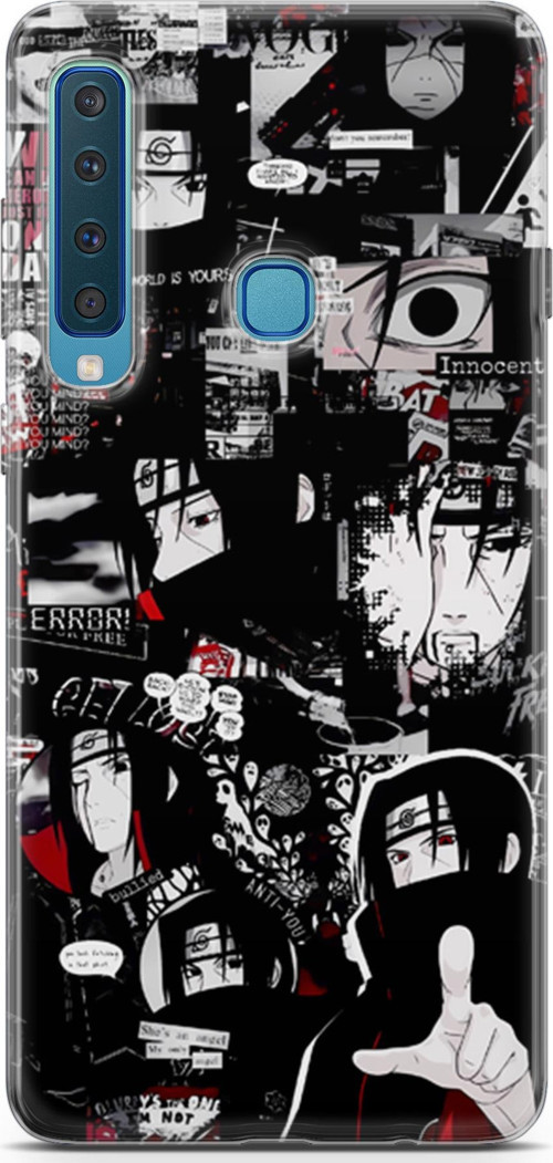 Samsung Galaxy A9 2018 için Anime 29 HD Tasarım Itachi Uchiha