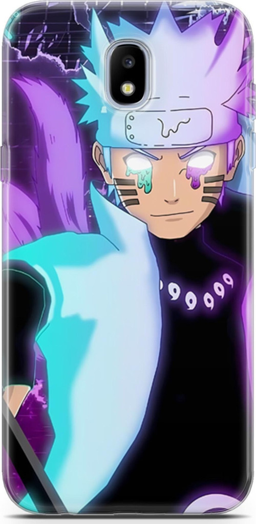 Samsung Galaxy J7 2017 için Anime 17 HD Baskı Naruto Uzumaki