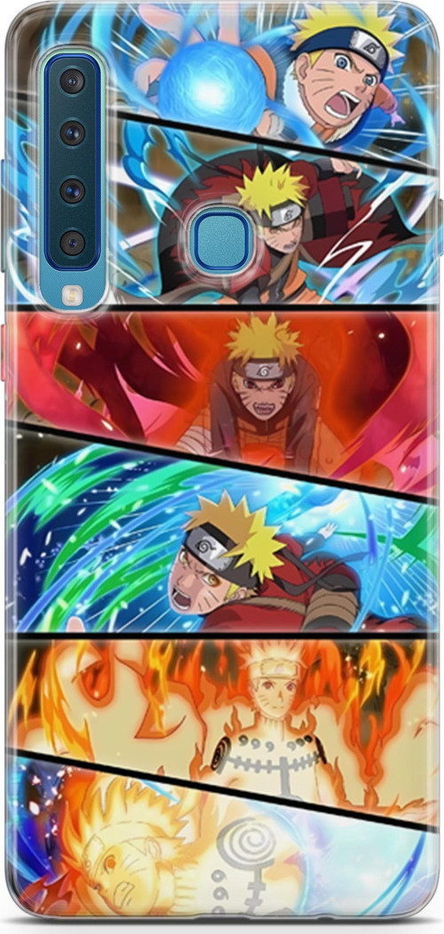 Samsung Galaxy A9 2018 uyumlu Anime 18 Darbe Emici Naturo Anime