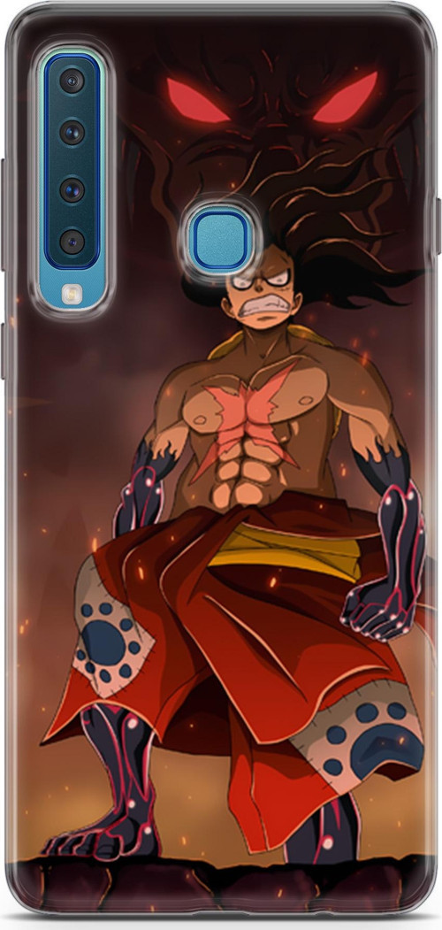 Samsung Galaxy A9 2018 uyumlu Anime 21 Fit Baskılı One Piece Luffy I