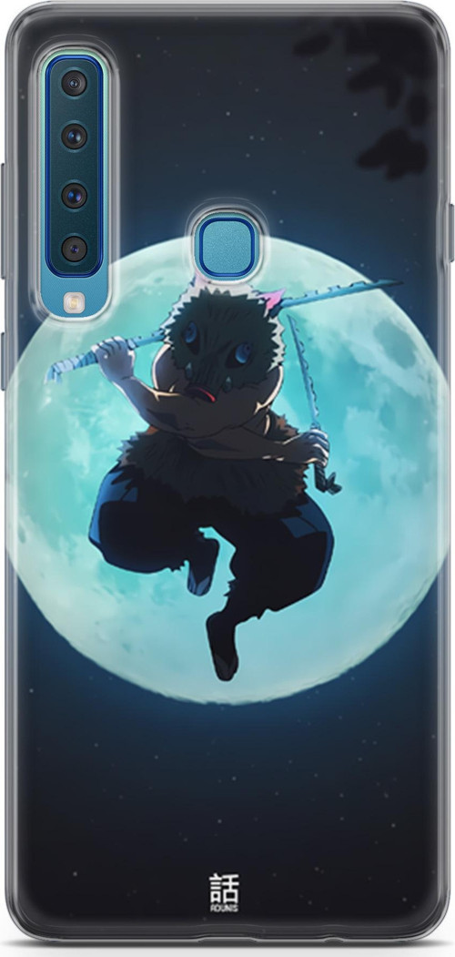 Samsung Galaxy A9 2018 uyumlu Anime 28 Baskılı Telefon Kabı Demon Slayer inosuke Hashibira
