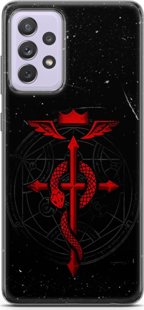 Samsung Galaxy A52 için Anime 37 Şeffaf Fullmetal Alchemist Brotherhood