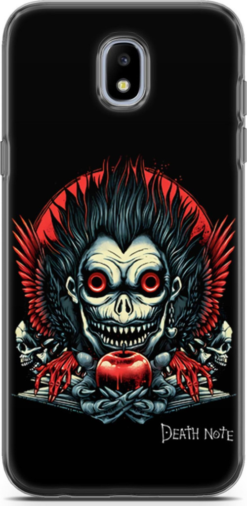 Samsung Galaxy J7 2017 için Anime 23 Telefon Kabı Death Note Ryuk I