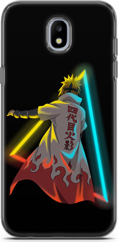 Samsung Galaxy J7 2017 için Anime 32 HD Tasarım Minato Neon Naruto