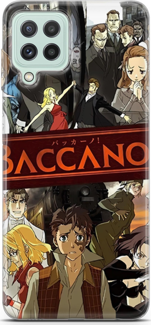Samsung Galaxy M22 uyumlu Anime 4 HD UV Baskı Baccano Anime
