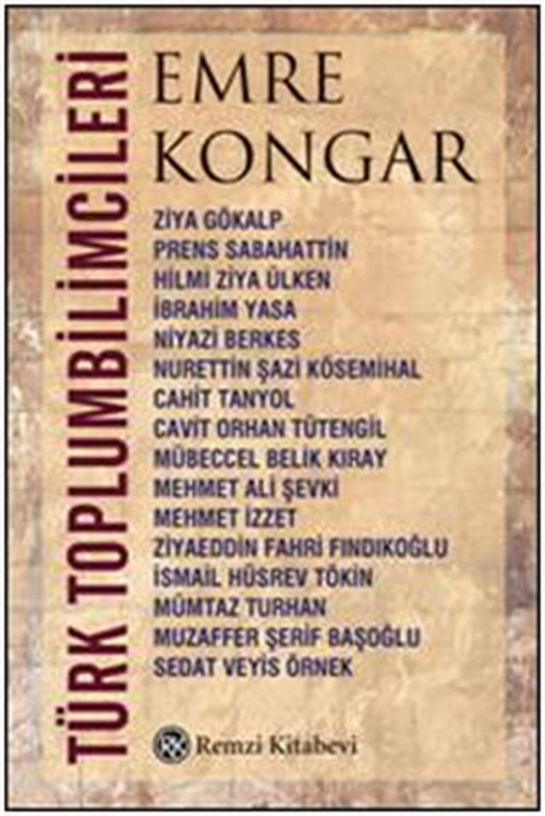 Remzi Kitabevi Türk Toplumbilimcileri