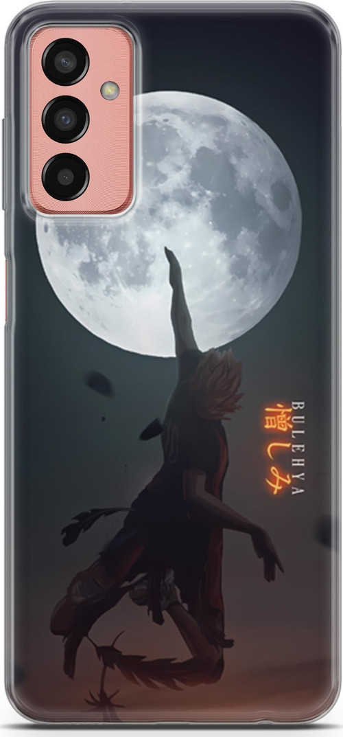 Samsung Galaxy M13 için Anime 25 Şeffaf Hinata Shoyo