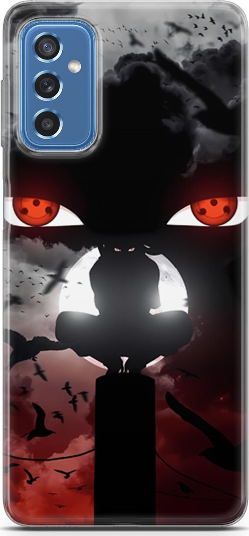 Samsung Galaxy M52 için Anime 33 Arka Kapak Uchiha Naruto itachi