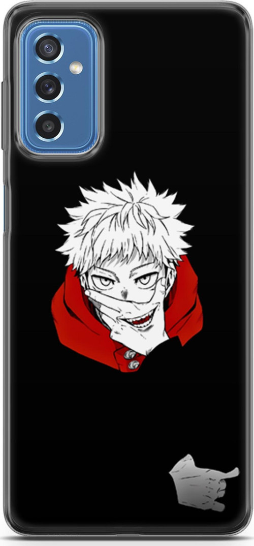 Samsung Galaxy M52 uyumlu Anime 35 Parlak Baskılı itadori Jujutsu
