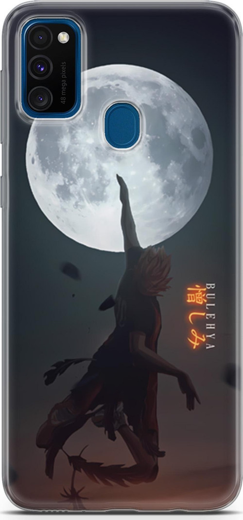 Samsung Galaxy M30s için Anime 25 Fit Baskılı Hinata Shoyo