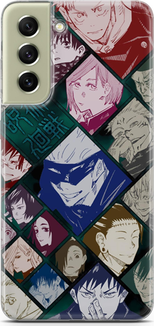 Samsung Galaxy S21 FE uyumlu Anime 2 HD Baskı Jujutsu Kaisen itadori