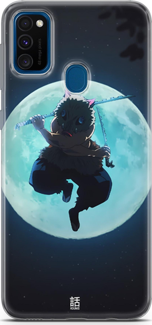 Samsung Galaxy M30s için Anime 28 TPU Demon Slayer inosuke Hashibira