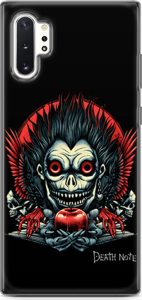 Samsung Galaxy Note 10 Plus için Anime 23 Koruyucu Death Note Ryuk I