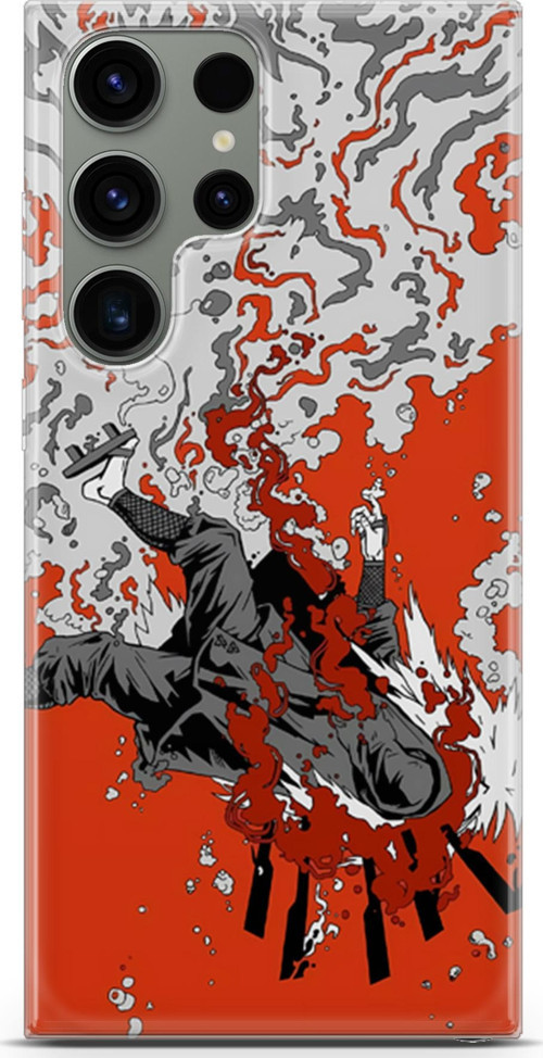 Samsung Galaxy S23 Ultra uyumlu Anime 15 Baskılı Narıto Jiraiya