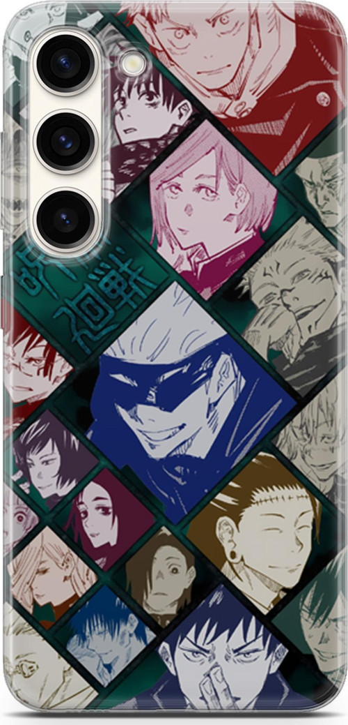 Samsung Galaxy S23 uyumlu Anime 2 HD Kapak Jujutsu Kaisen itadori