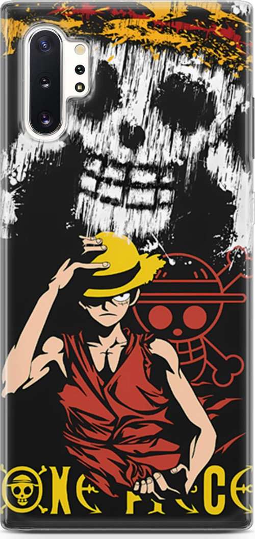 Samsung Galaxy Note 10 Plus uyumlu Anime 24 Koruma Kılıfı One Piece Luffy II