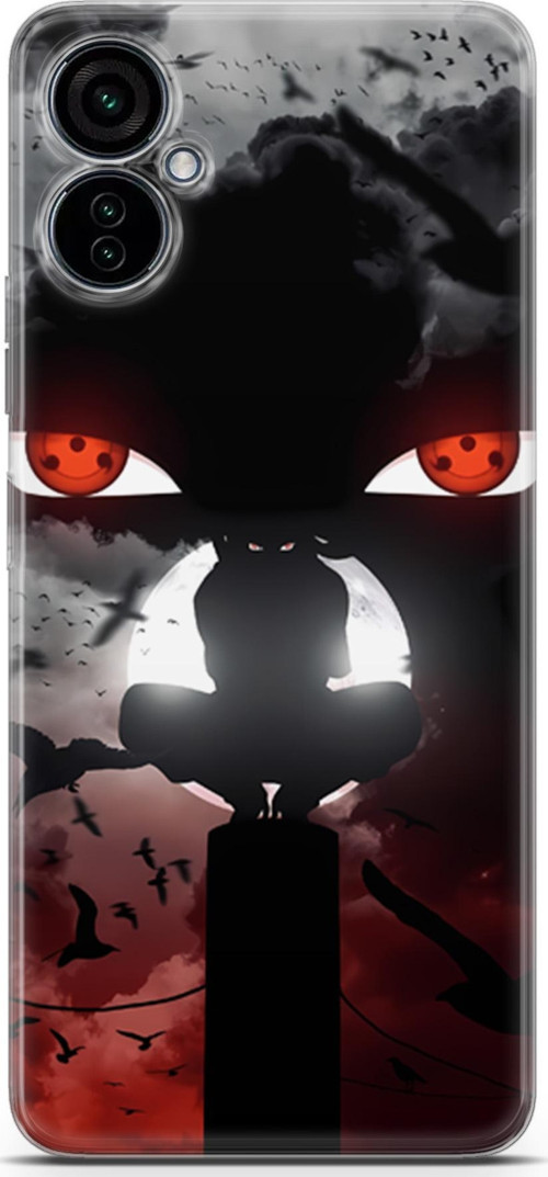 Tecno Camon 19 Neo için Anime 33 Parlak Baskılı Uchiha Naruto itachi