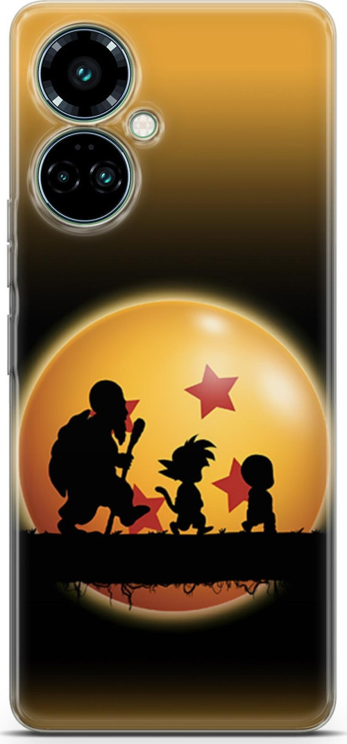 Tecno Camon 19 Pro için Anime 40 UV Silikon Dragon Ball Yıldız