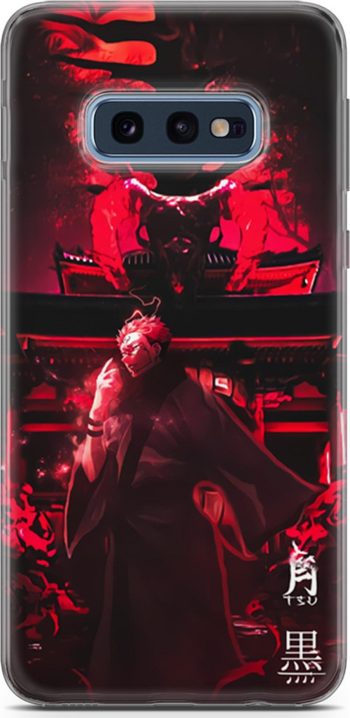 Samsung Galaxy S10e için Anime 11 HD Kapak Jujutsu Kaisen Ryomen Sukuna