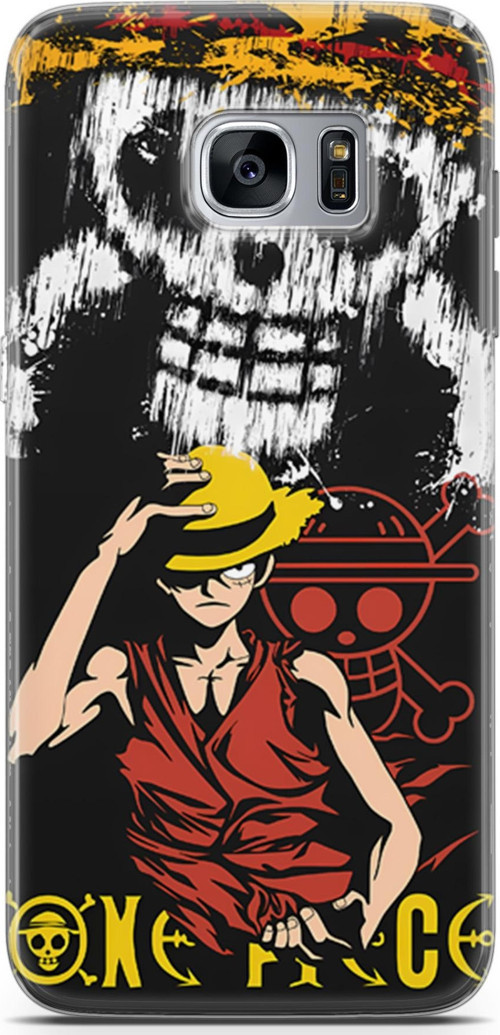 Samsung Galaxy S7 Edge için Anime 24 HD Ultra One Piece Luffy II