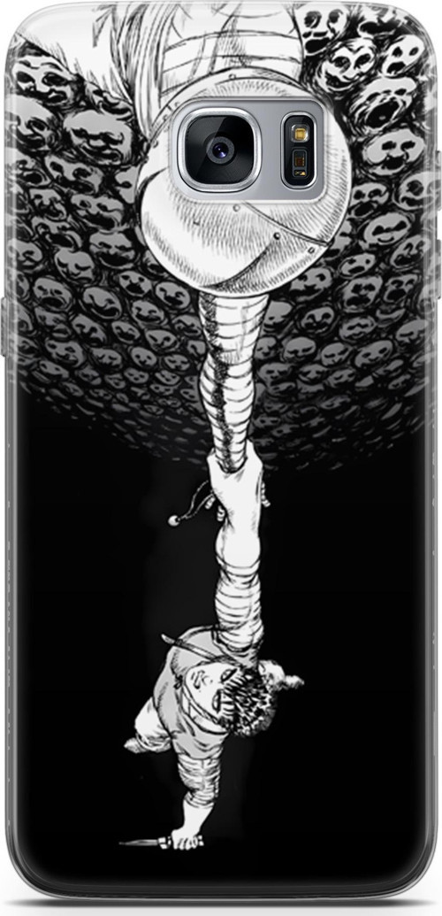 Samsung Galaxy S7 Edge için Anime 26 Telefon Kılıfı Berserk Eclipse